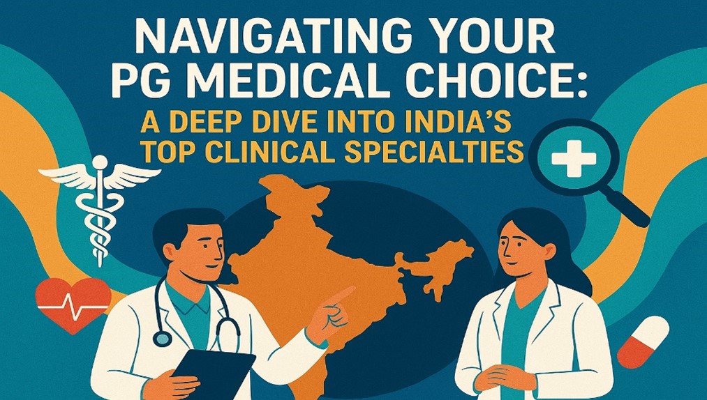 Top PG medical specialties in India