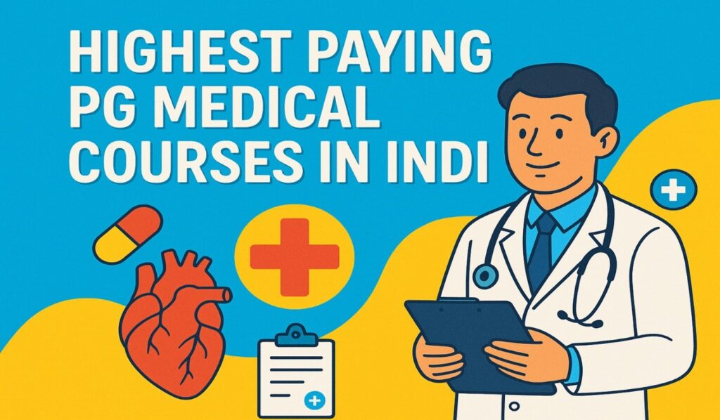 Highest paying PG medical courses in India