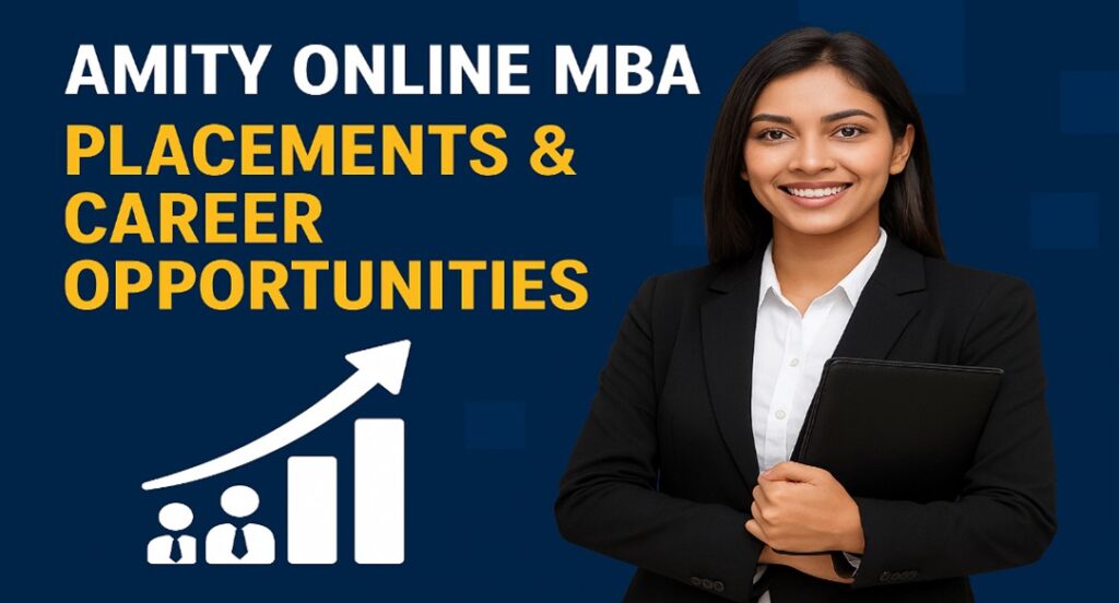 Amity Online MBA placements 2025